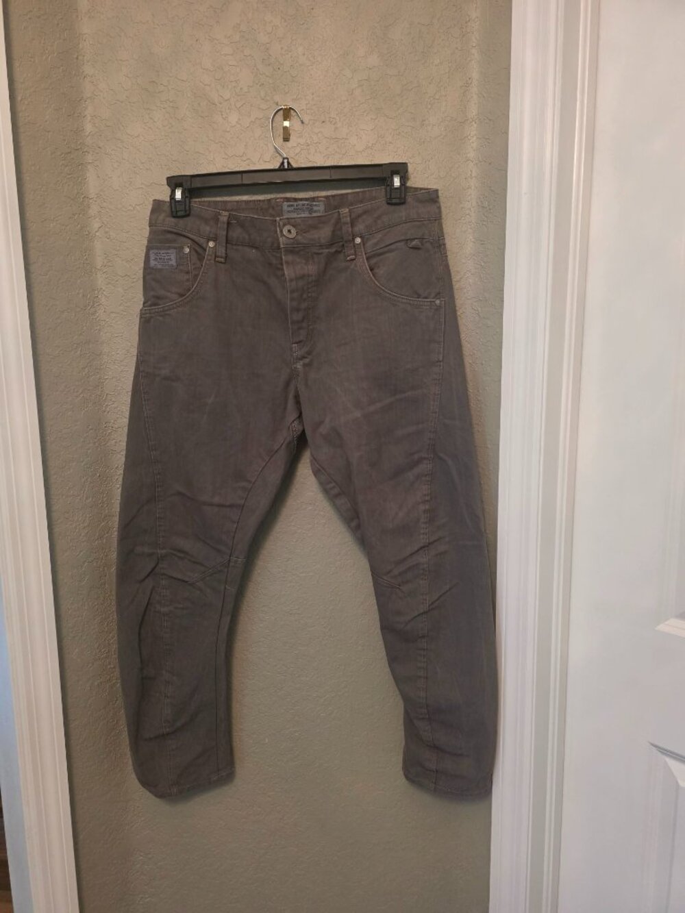 Core by Jack & Jones Stan Twisted Gray Core Anti-Fit Curve Jeans  34 Workwear